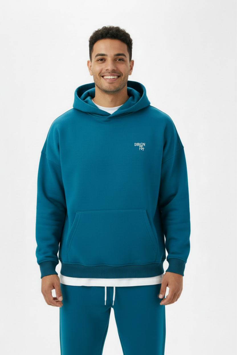 KAPUZENPULLOVER BLUE